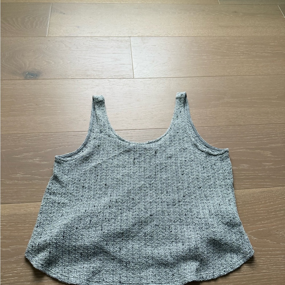One Clothing Gray Knit Tank Top